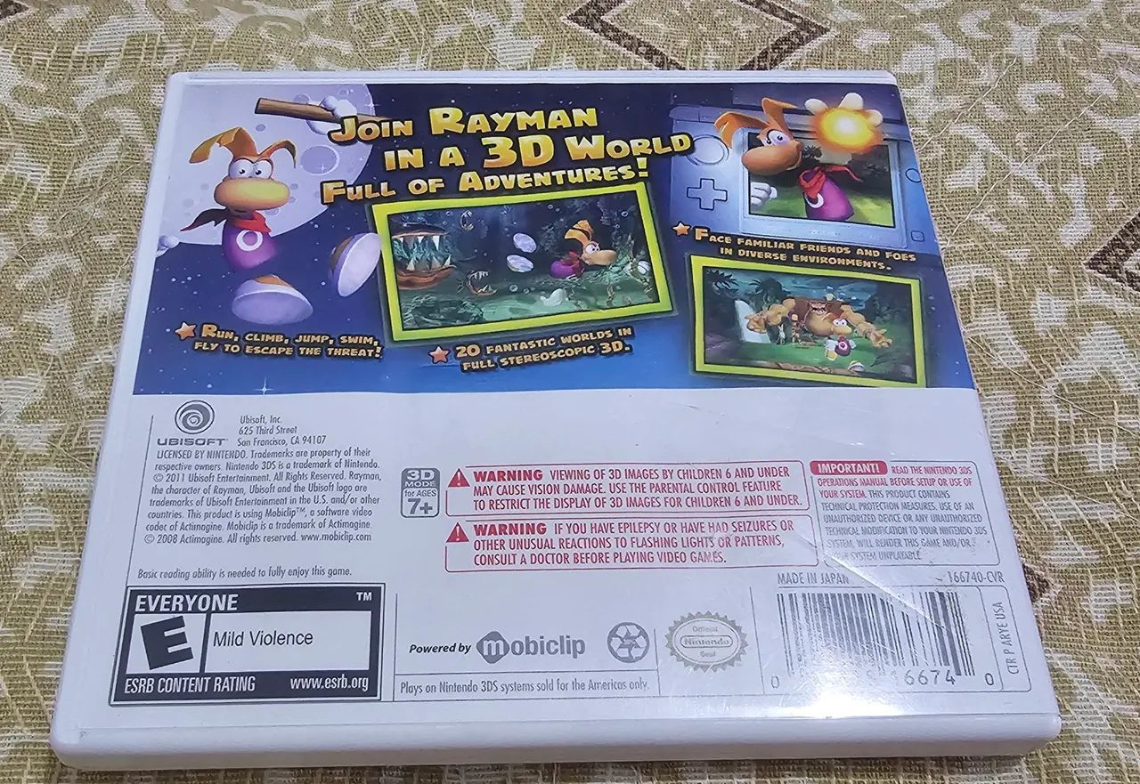 Rayman 3D - Nintendo 3DS - Foto 3