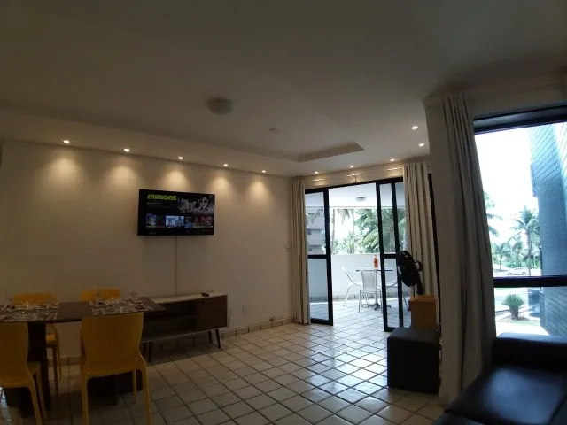 Apartamento a beira mar 2/4 com ar wi fi