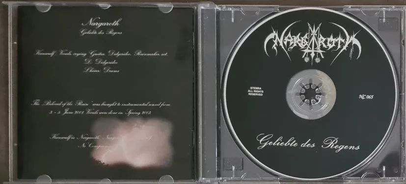 CD original Nargaroth - Geliebte Des Regens - Foto 2