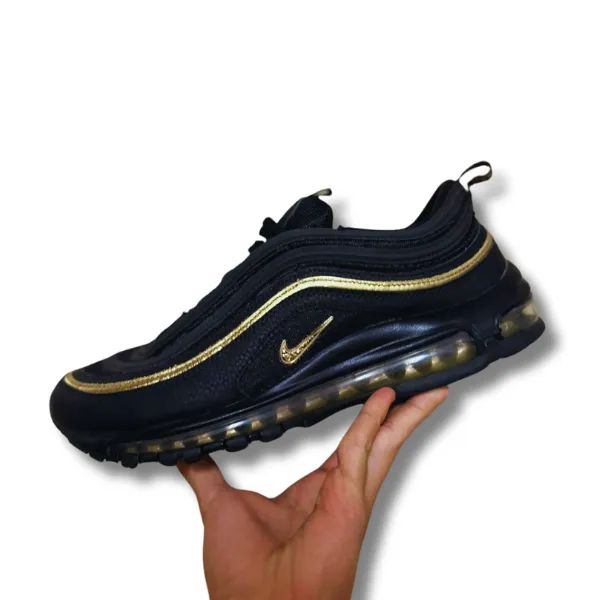 Tenis Nike air max 97 - Preto e dourado- Seminovo  - Foto 5