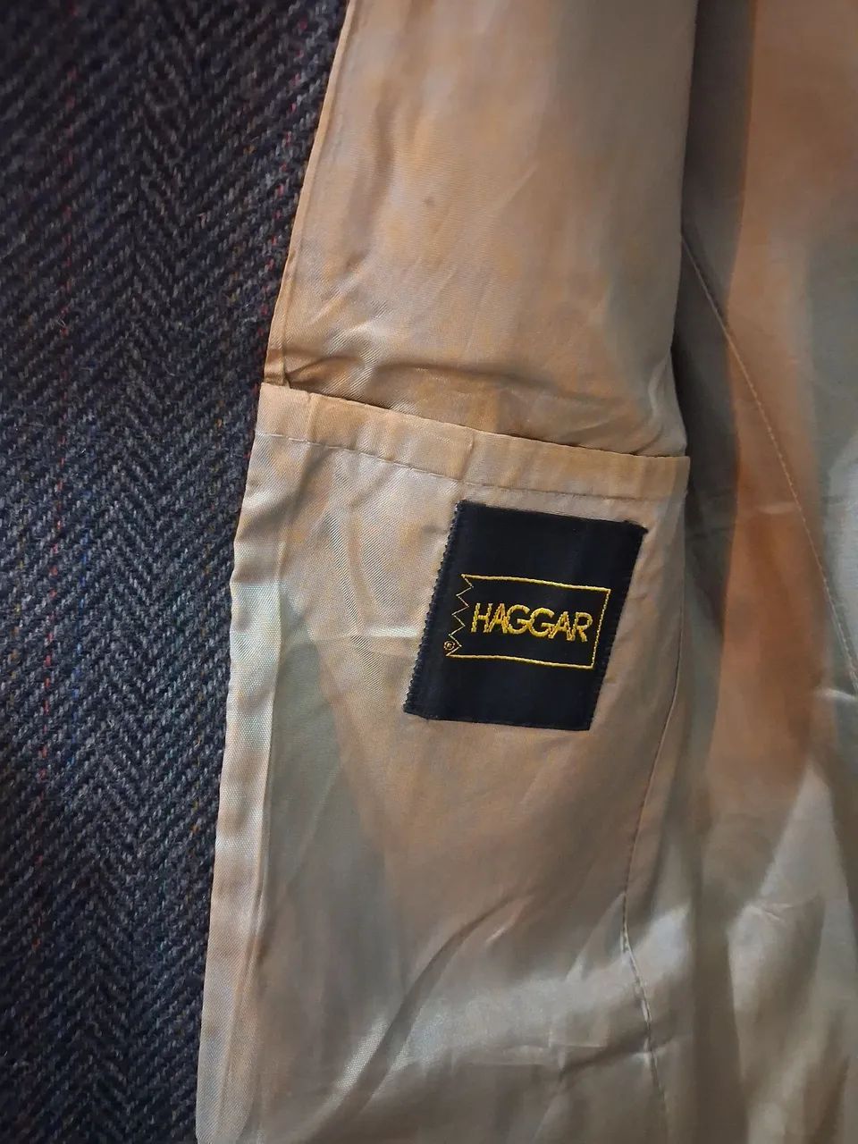 Blazer de lã cinza masculino - Foto 3