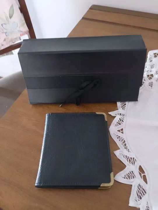 Caixa de papelão para guardar objetos, organizador de documentos e porta cartão - Foto 3