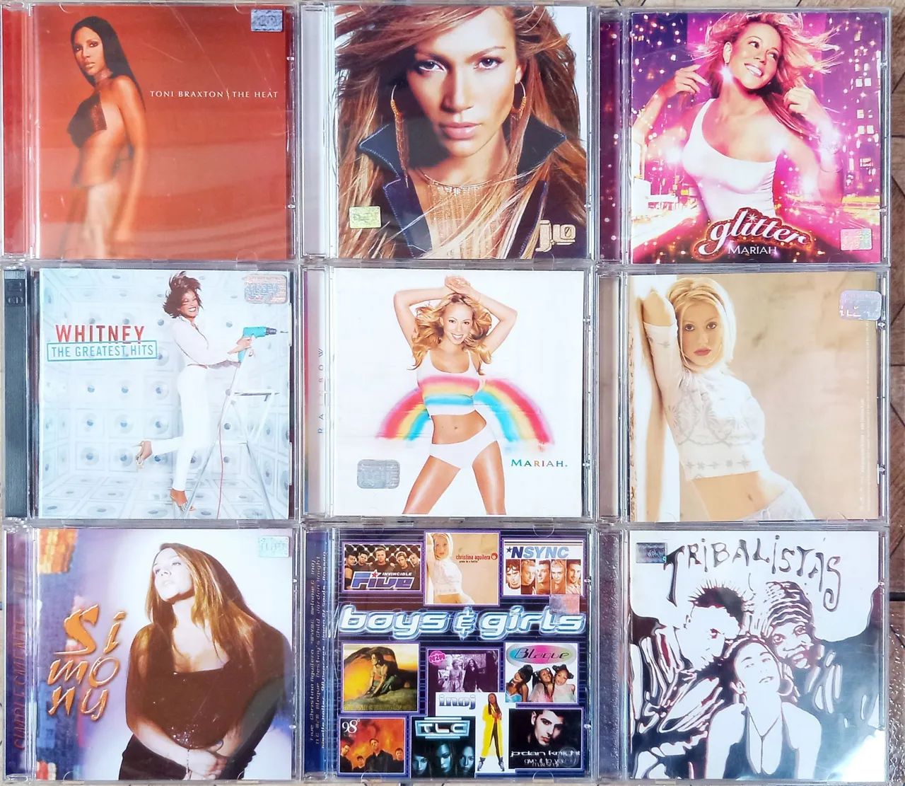 Coleção de 29 CDs de Diversos Pop 