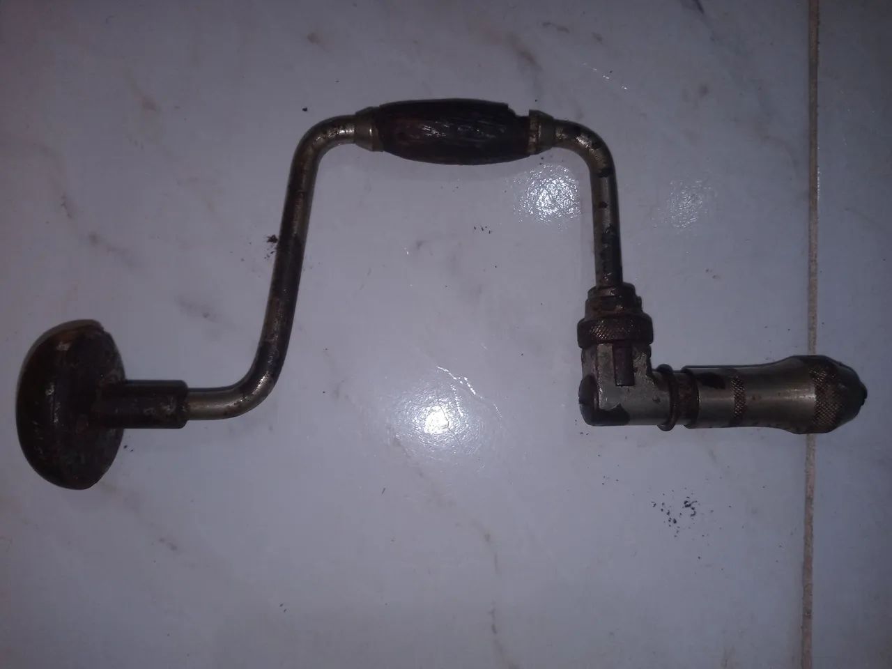 Arco de Pua Antigo. Furadeira manual