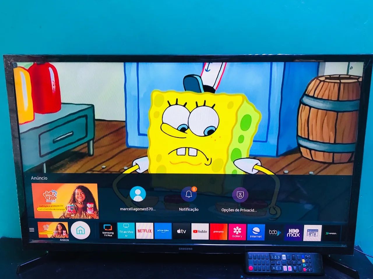 TV SMART SAMSUNG 32 polegadas  