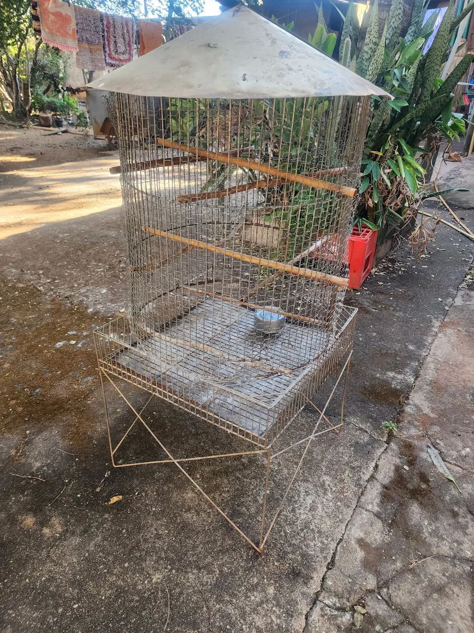 Gaiola viveiro para pássaros - Foto 4