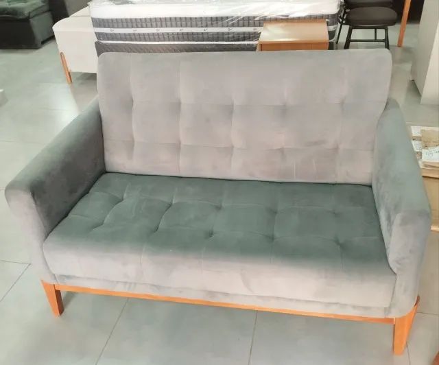 Namoradeira Esmeralda em Linho 1,30m -FAZEMOS ENTREGA!