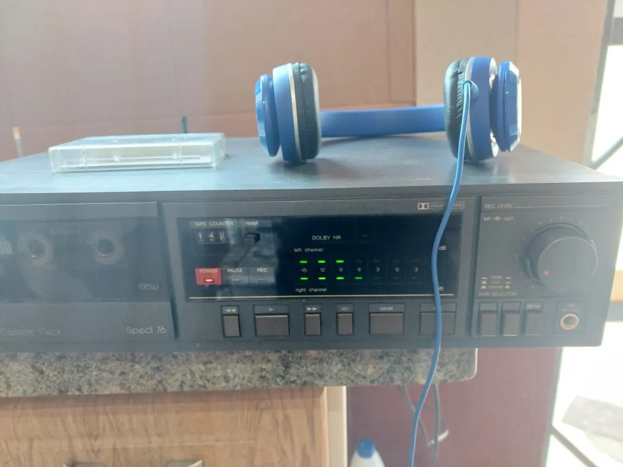 Aparelho toca-fitas Sony Spect 76