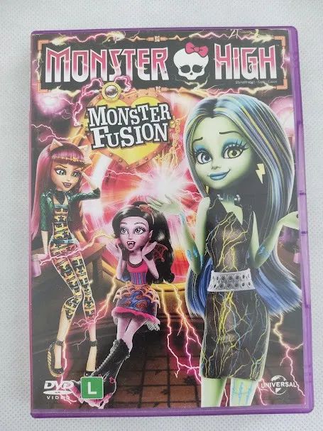 DVD Monster High - Moster Fusion -Universal