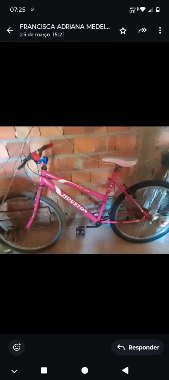 Bicicleta Houston - Rosa - Foto 3