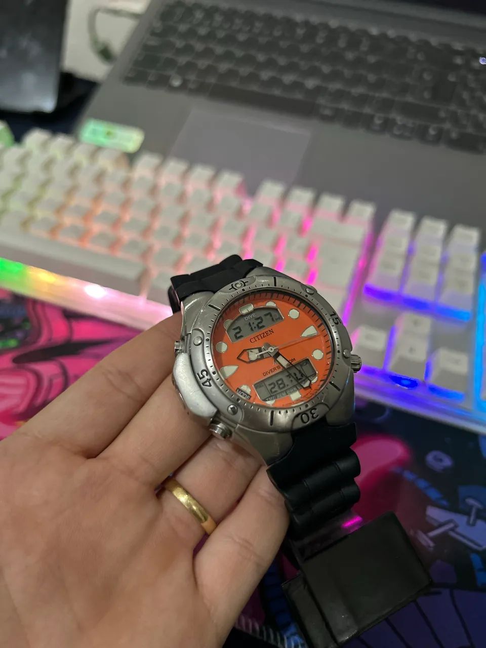 Citizen Aqualand JP1060 sensor on Acessórios Embaré, Santos