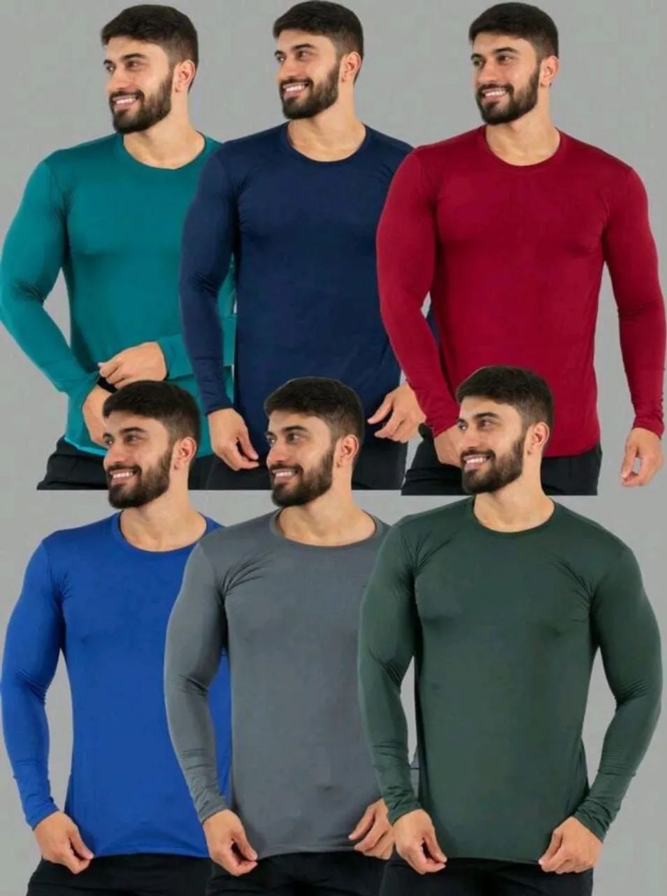 Camisas UV - cores variadas