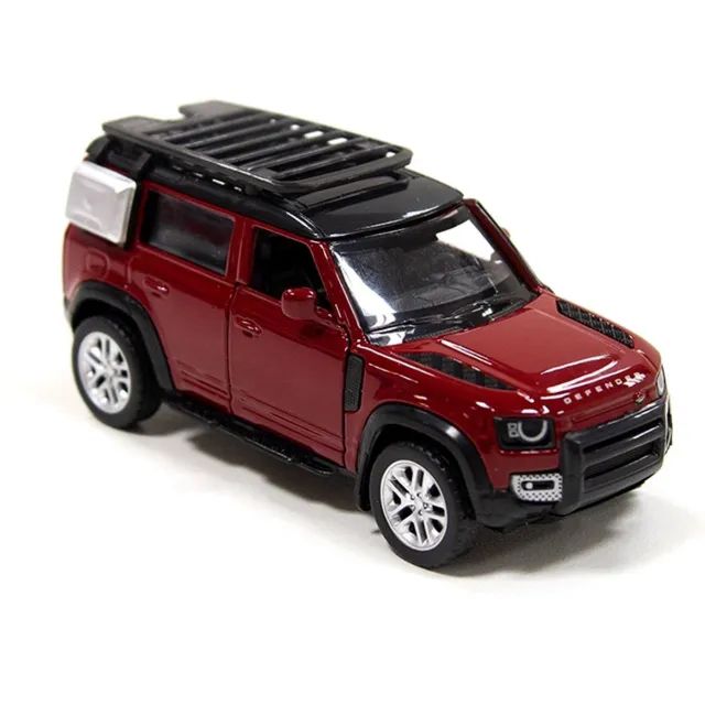 Miniatura Land Rover Defender 110 marca CCA Caixa De Acrílico