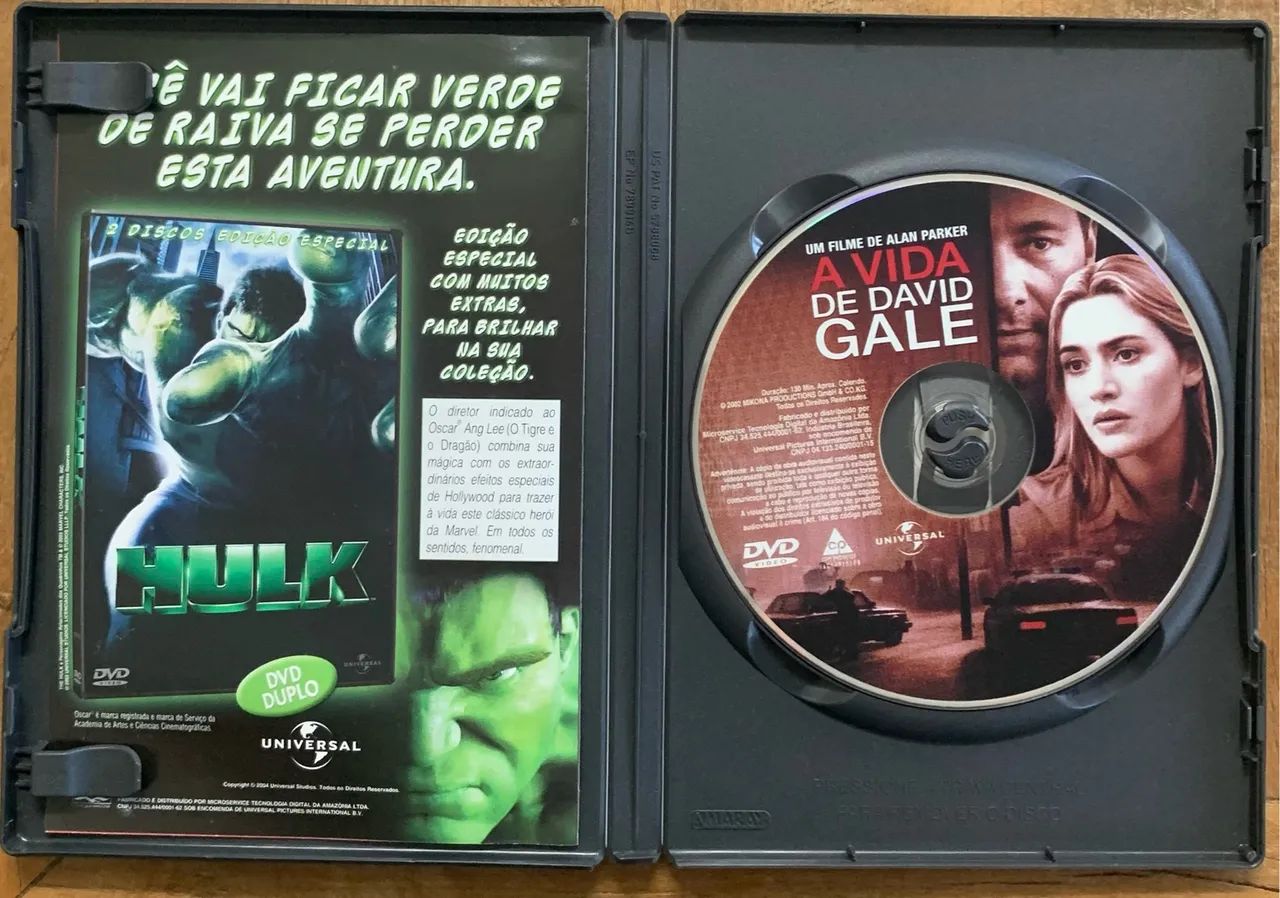A Vida de David Gale - DVD - Foto 3