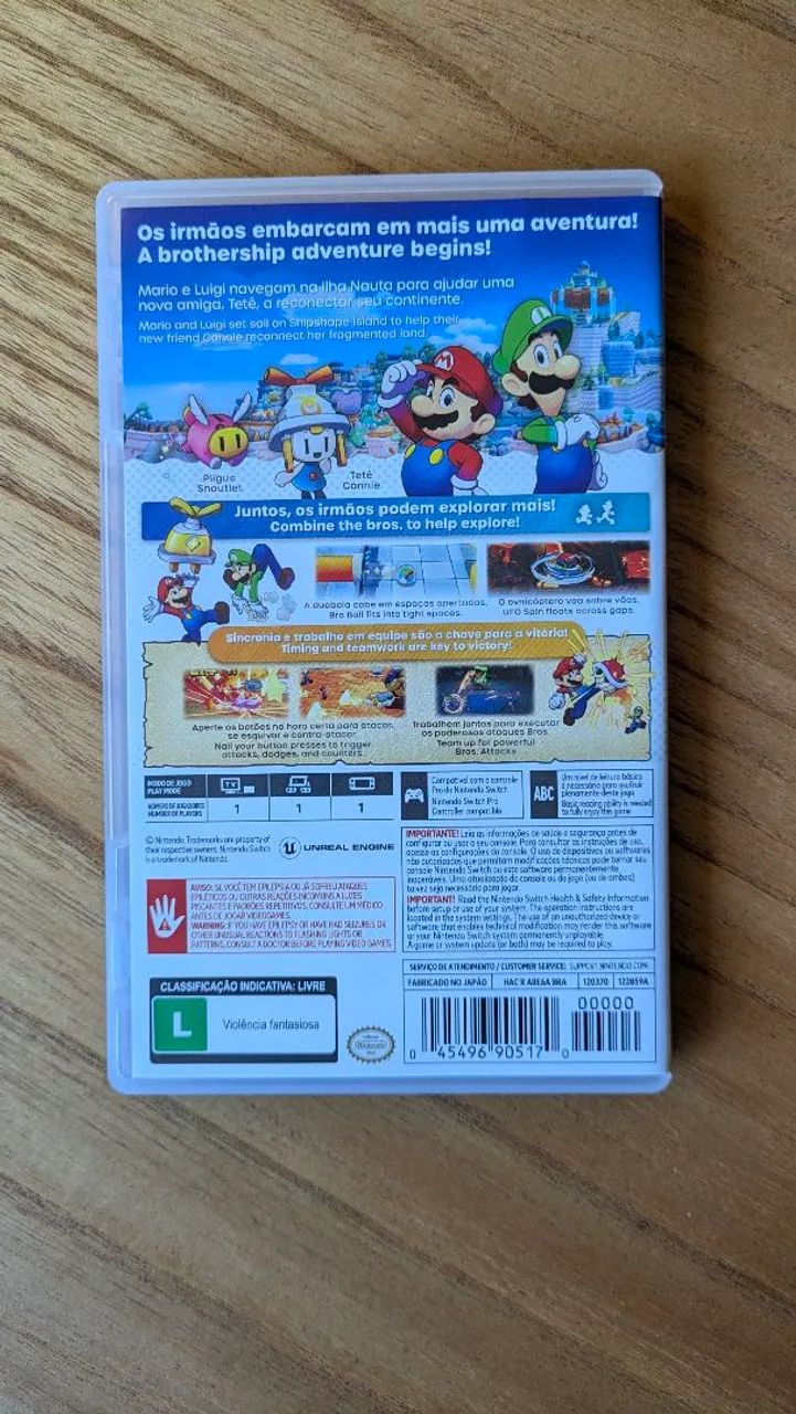 Mario e Luigi Brothership - Nintendo Switch 64315483994242121