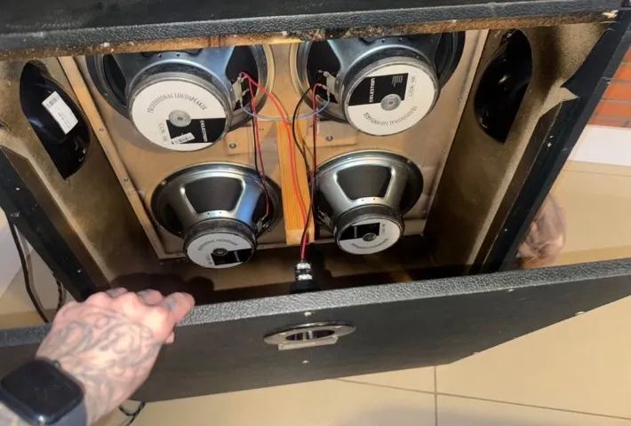 Amplificador Marshall e Caixa Reta - Foto 5