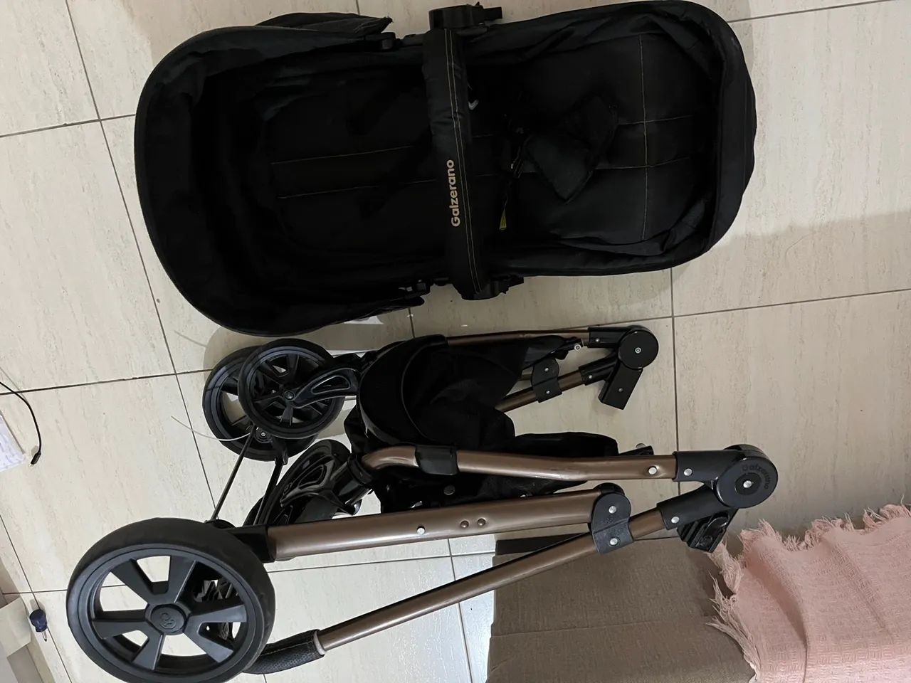 Carrinho de bebê Galzerano