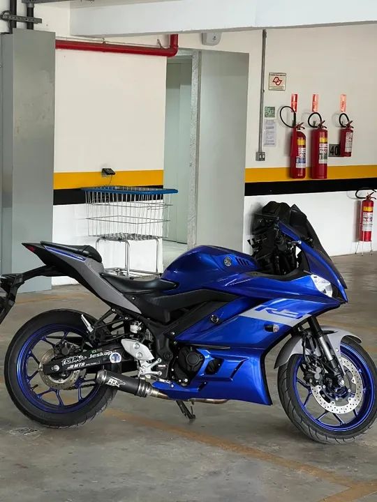 Yamaha YZF R3 ABS 2022 - 321cc Azul  - Foto 3