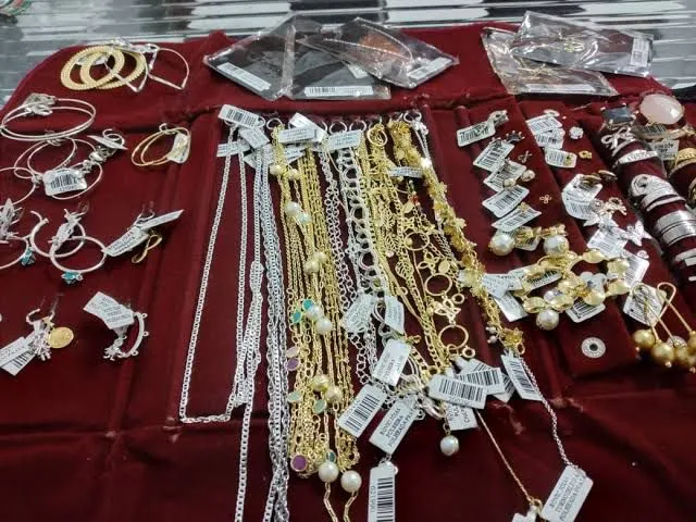 Folheados a ouro 18 k e prata