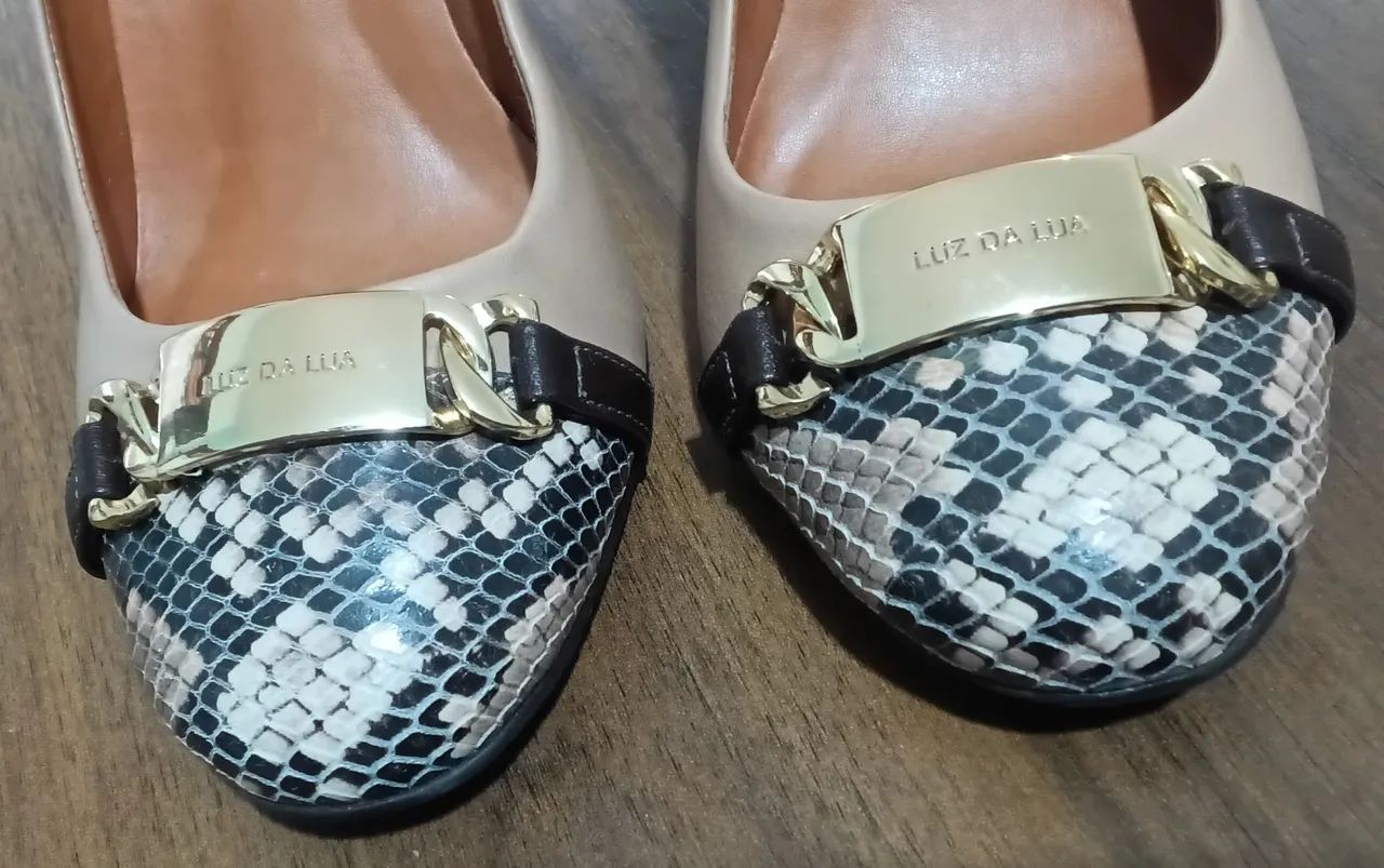 Sapato Feminino Scarpin de Luxo número 36  - LUZ DA LUA - Foto 4