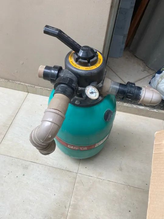 Filtro dancor para piscina completo  - Foto 6