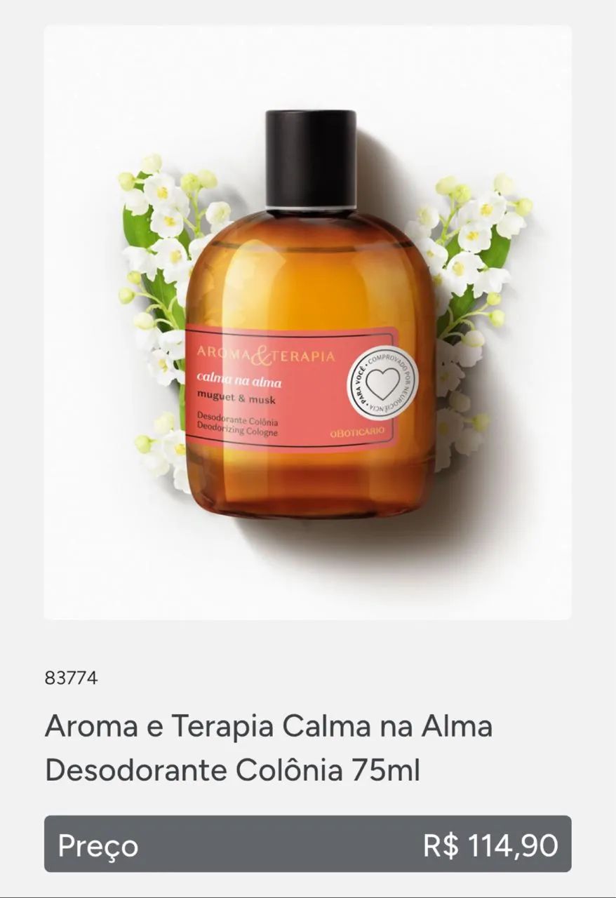 Aroma e terapia calma na alma