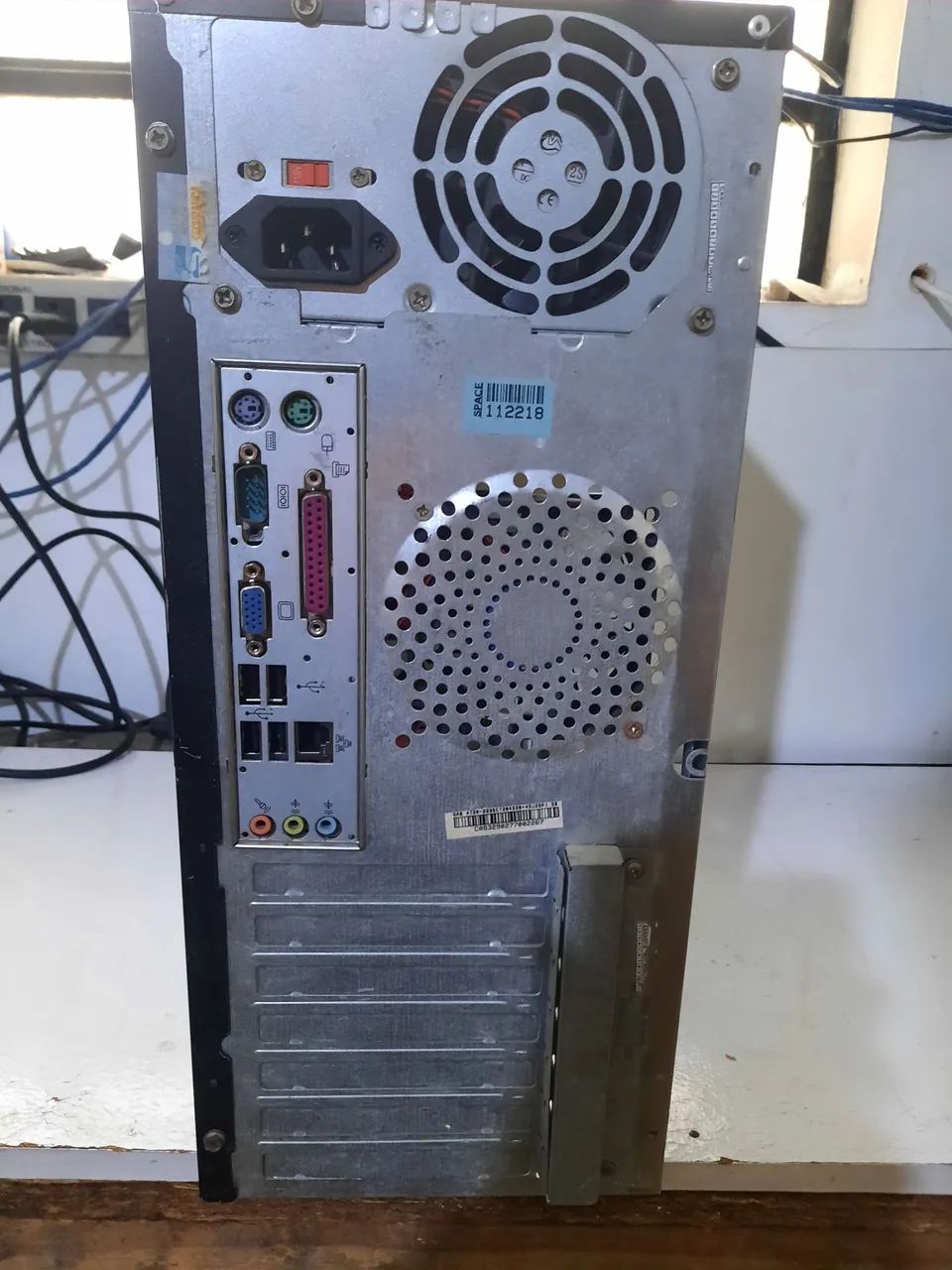 PC completo LCD17 pol core2duo HD 500 Gb memória 6 G - Foto 4