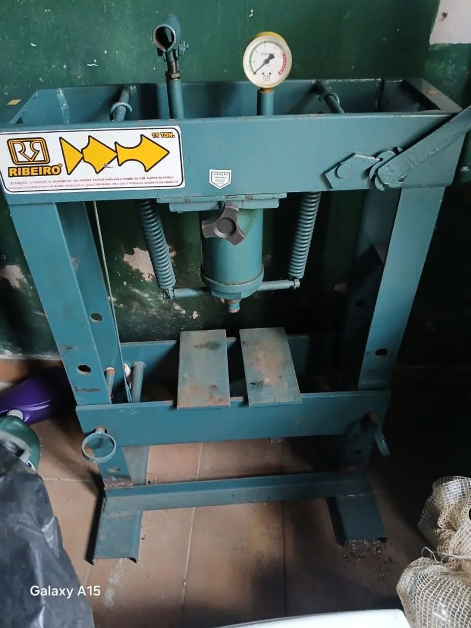 Prensa hidráulica 15 toneladas - Foto 2