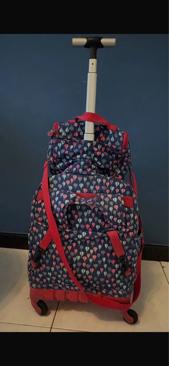 Mochila e lancheira da Kipling original  - Foto 2