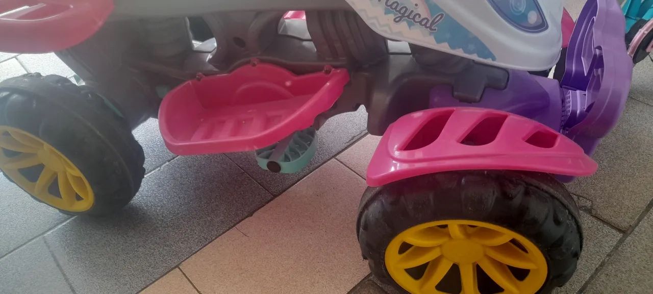 Quadriciclo infantil para menina  - Foto 3