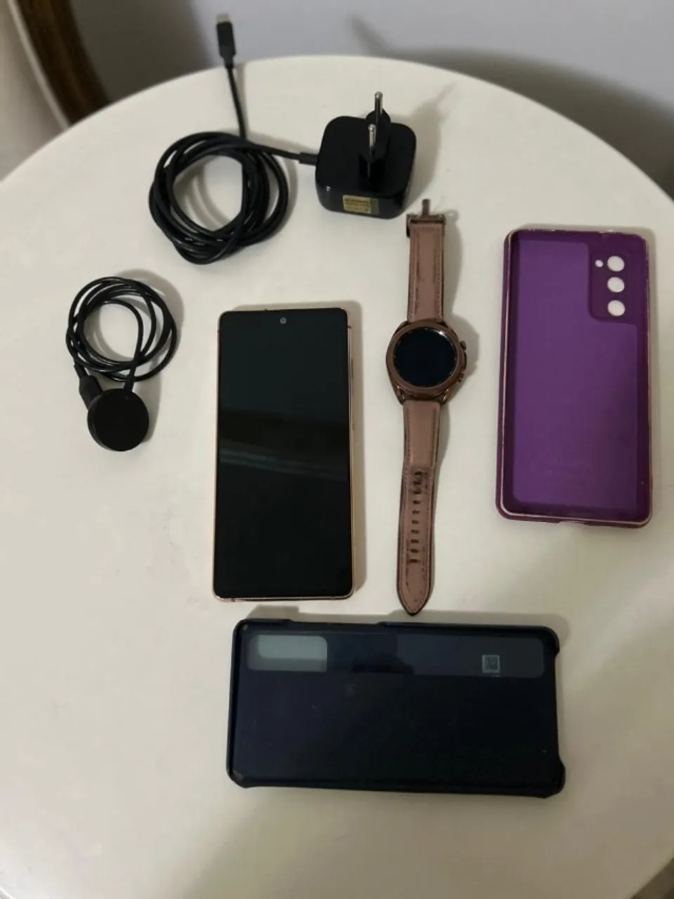 SAMSUNG GALAXY S20 FE 256Gb + RELÓGIO GALAXY Whatch3 COM PULSEIRA COURO