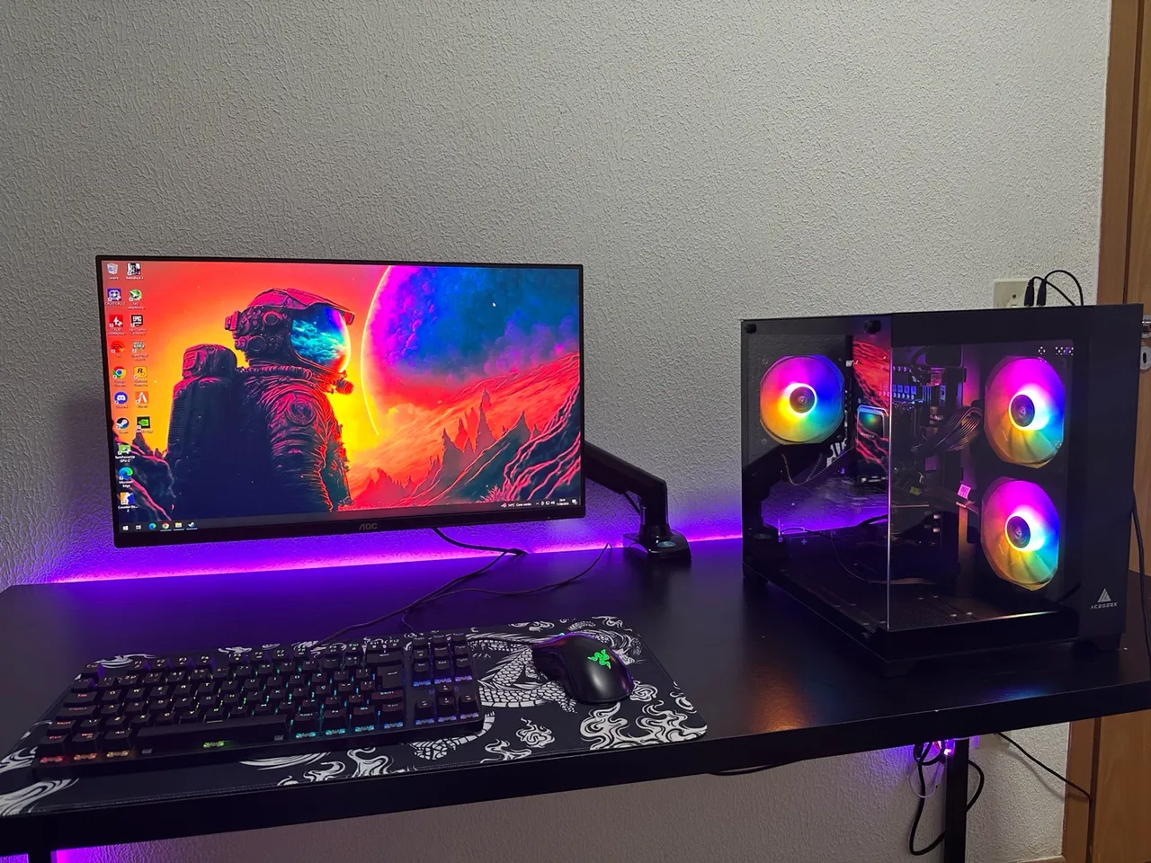 PC Gamer Aquário RGB