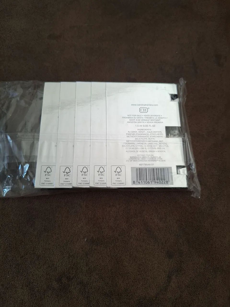 Perfume 212 VIP MEN, CAROLINA HERRERA, 7,5ml - Foto 3