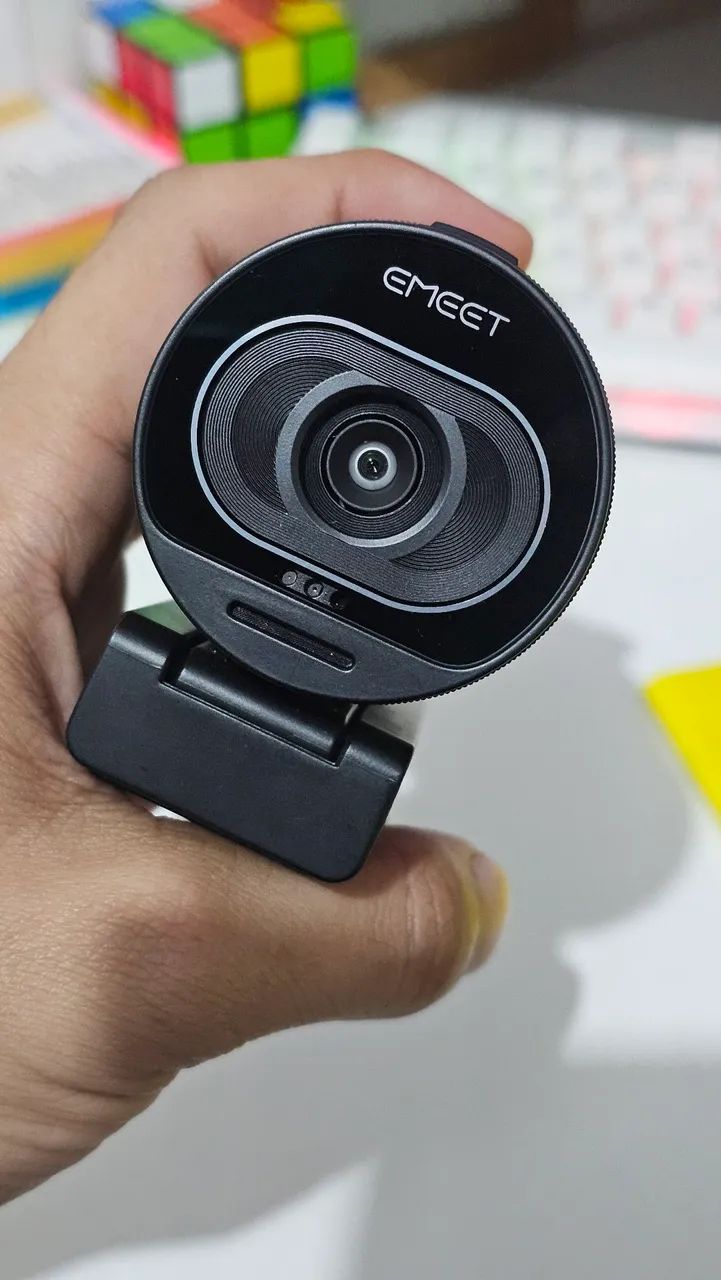 Webcam EMEET 4k - Qualidade Impecável para Suas Chamadas - Foto 4