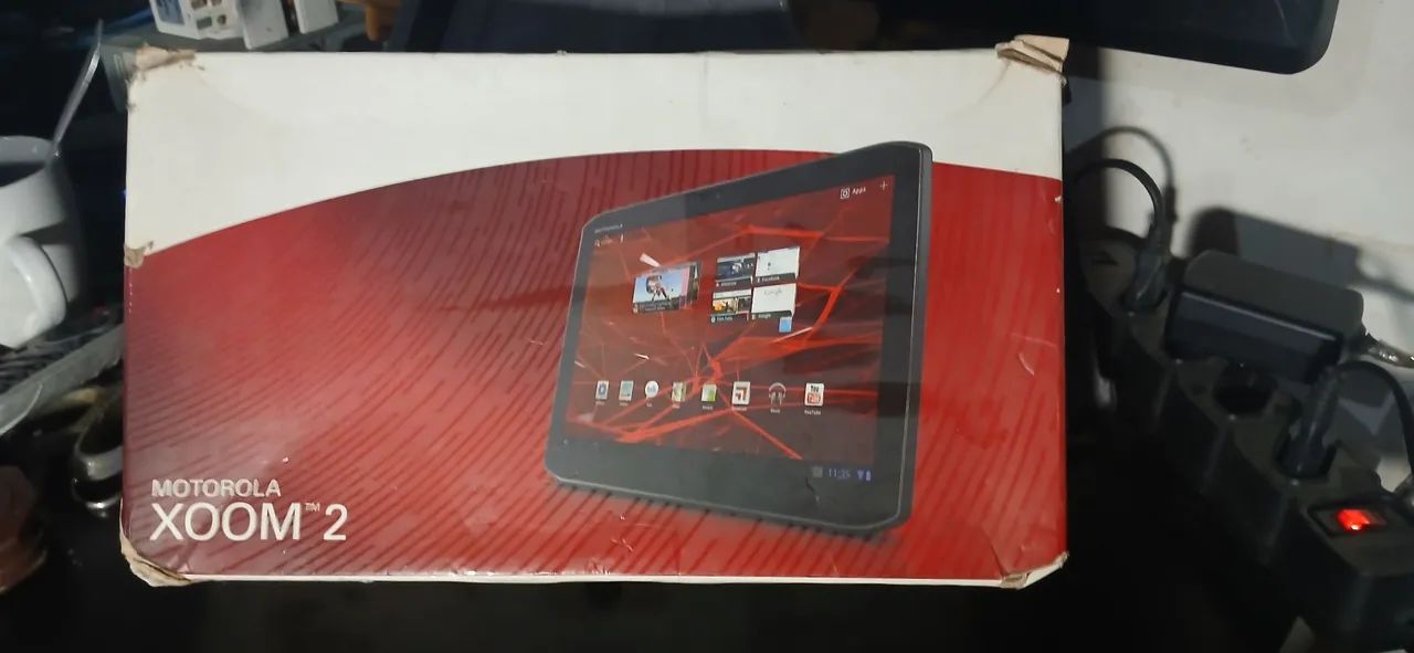 Tablet motorola xoom 2 otimo estado troco por itens de bmx - Foto 2