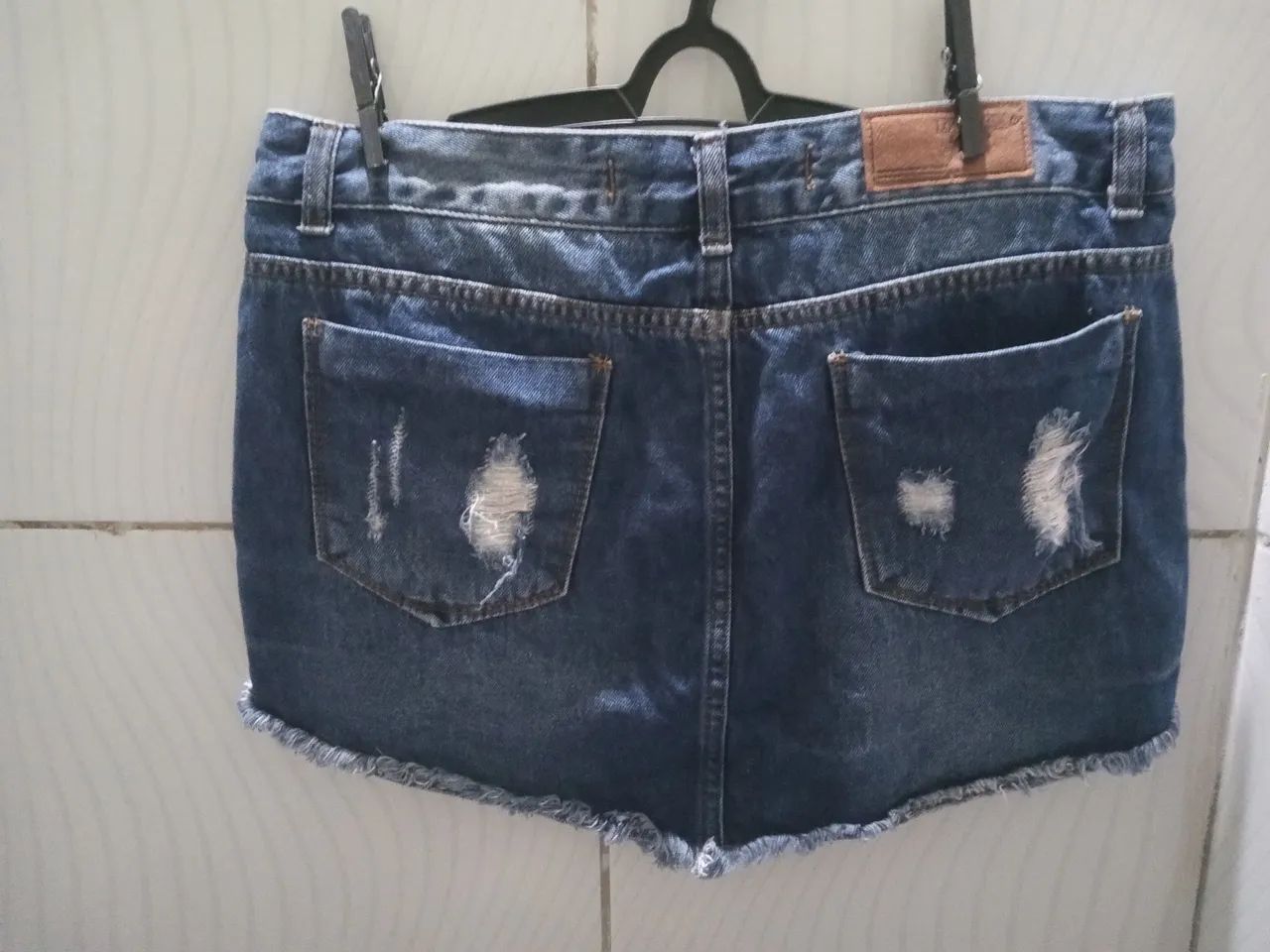 Saia  Jeans Destroyed Love Bliss 42 - Foto 2