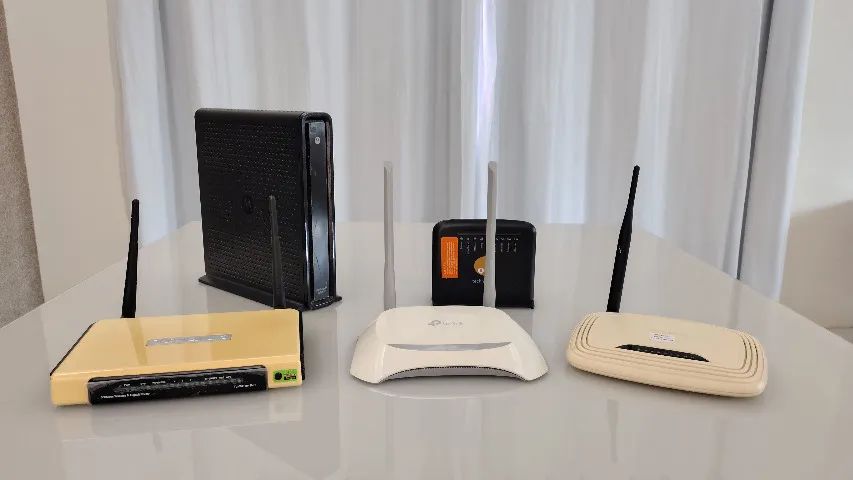 Lote de 5 roteadores wifi