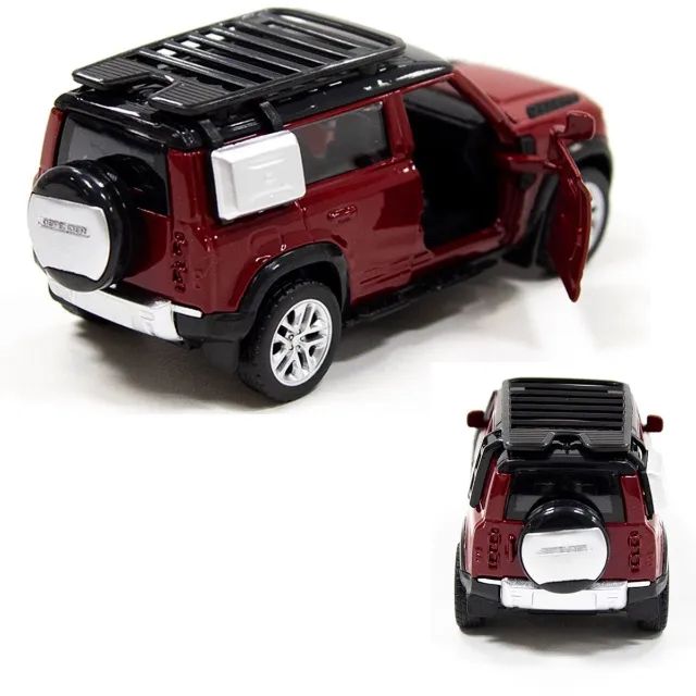 Miniatura Land Rover Defender 110 marca CCA Caixa De Acrílico