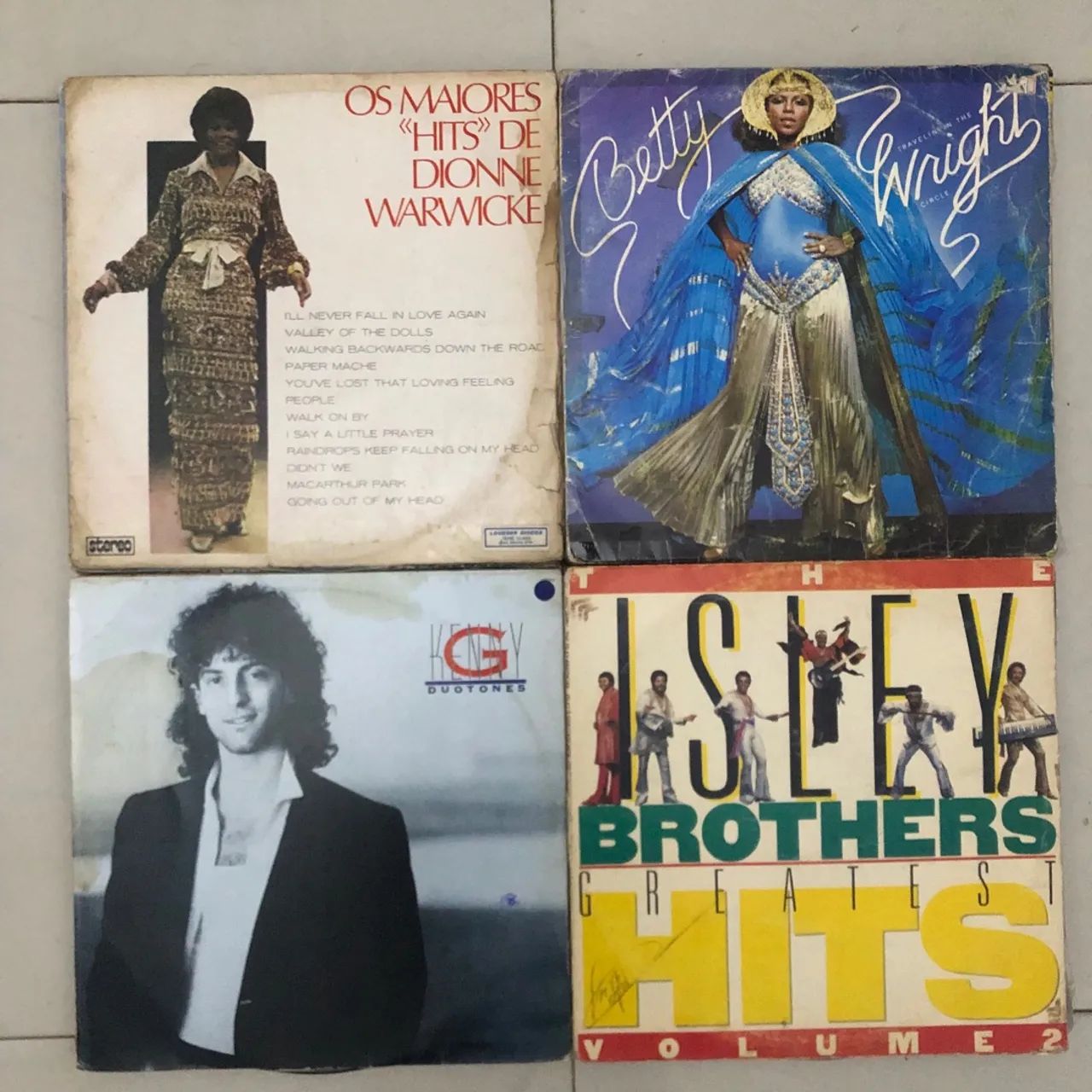 Lotes de discos de vinil - Carpenters, T-Connection, Som de Valente, Envolvente e Winter