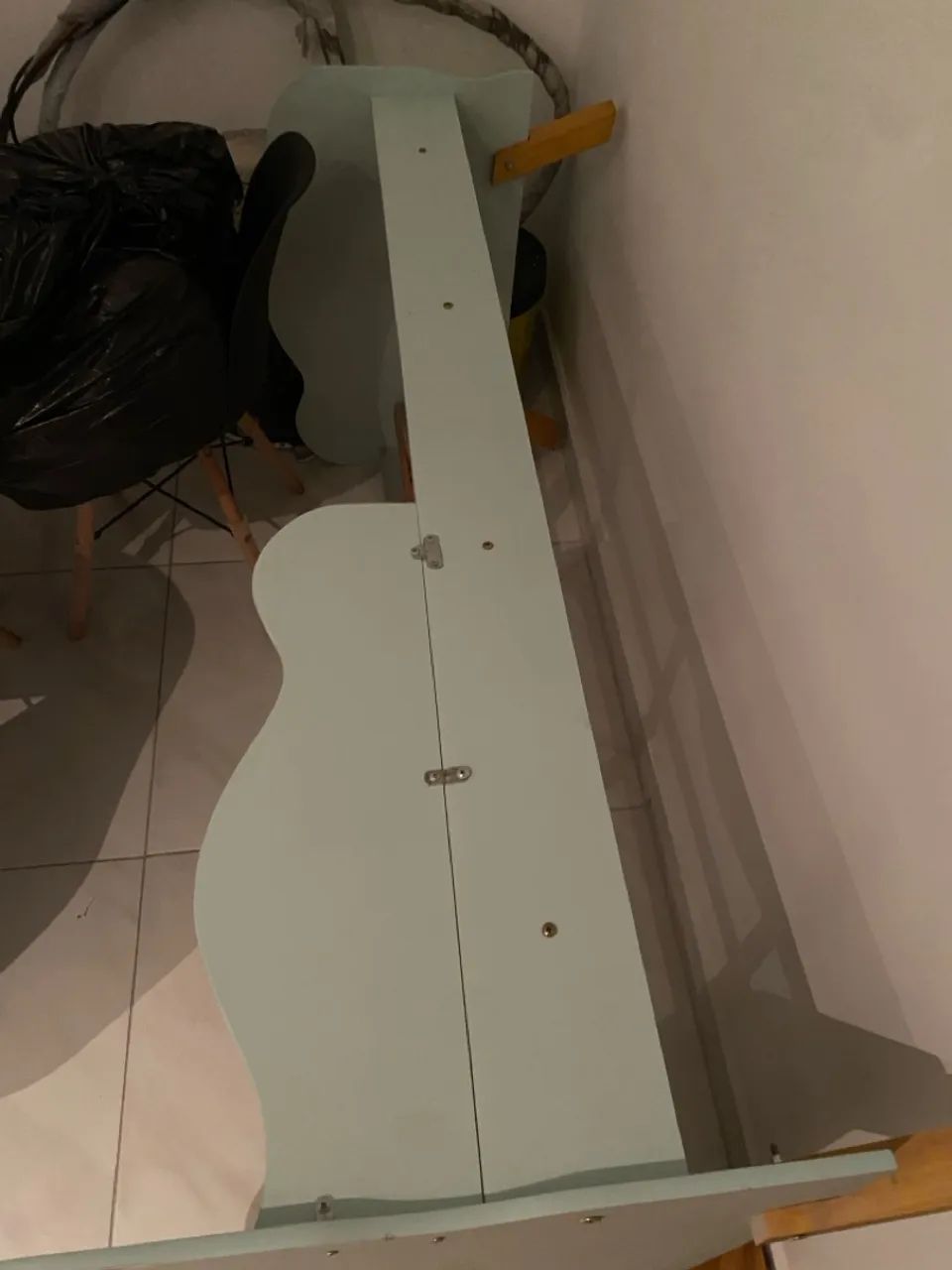 Cama de madeira para criança