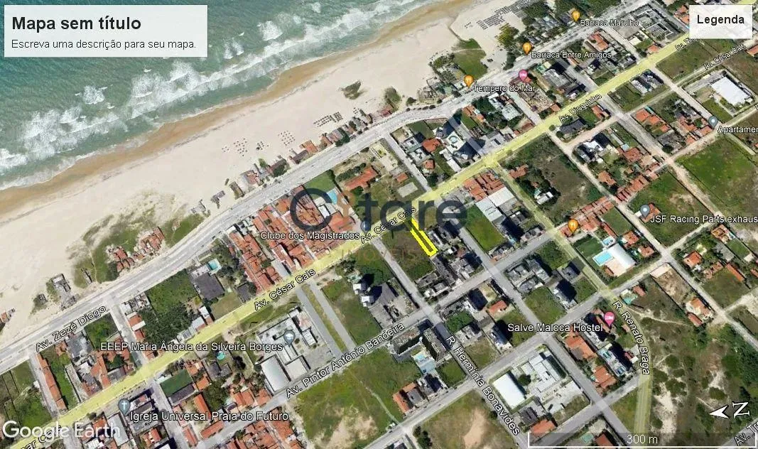 Terreno na Praia do Futuro 800m² -R$ 800.000,00
