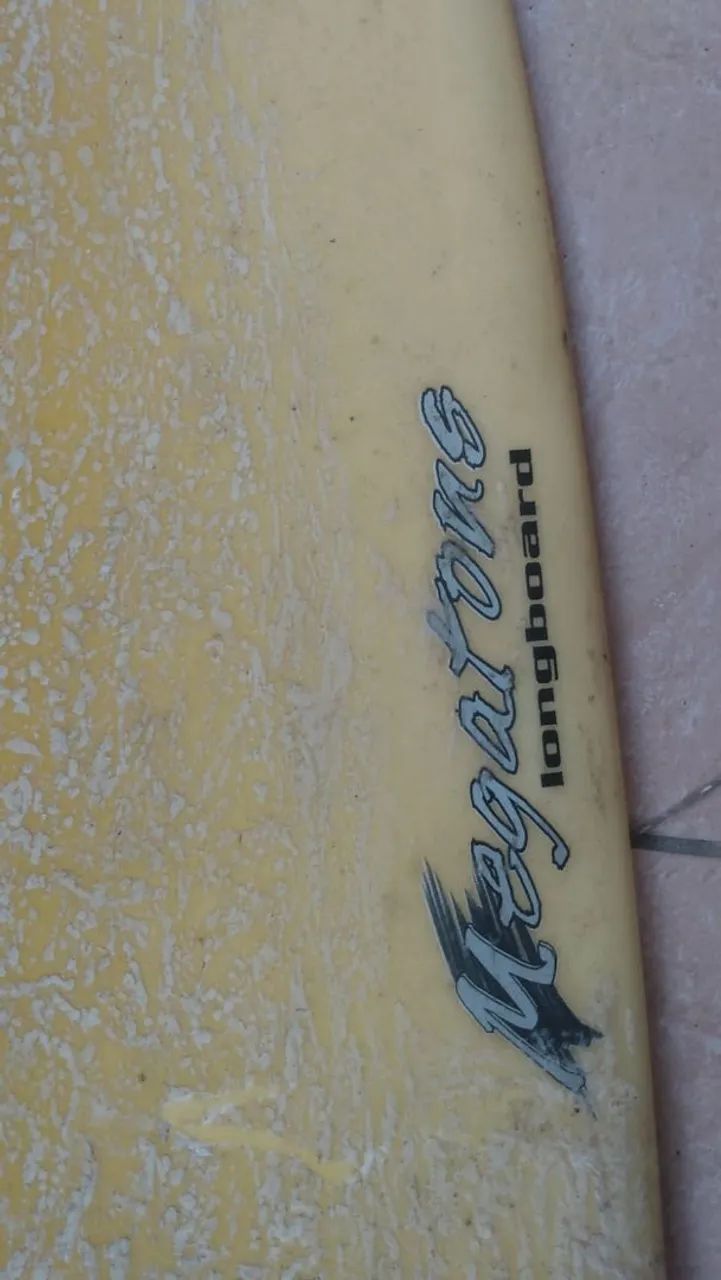 Prancha longbord 9"com capa  e kinhas e laches - Foto 5