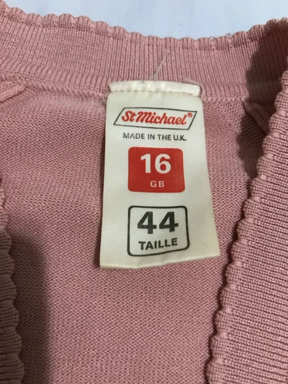 Cardigã Rosa Vintage - Foto 4