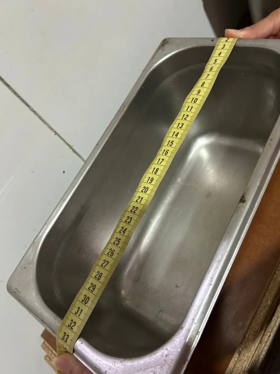 Combuca de inox para sorvete