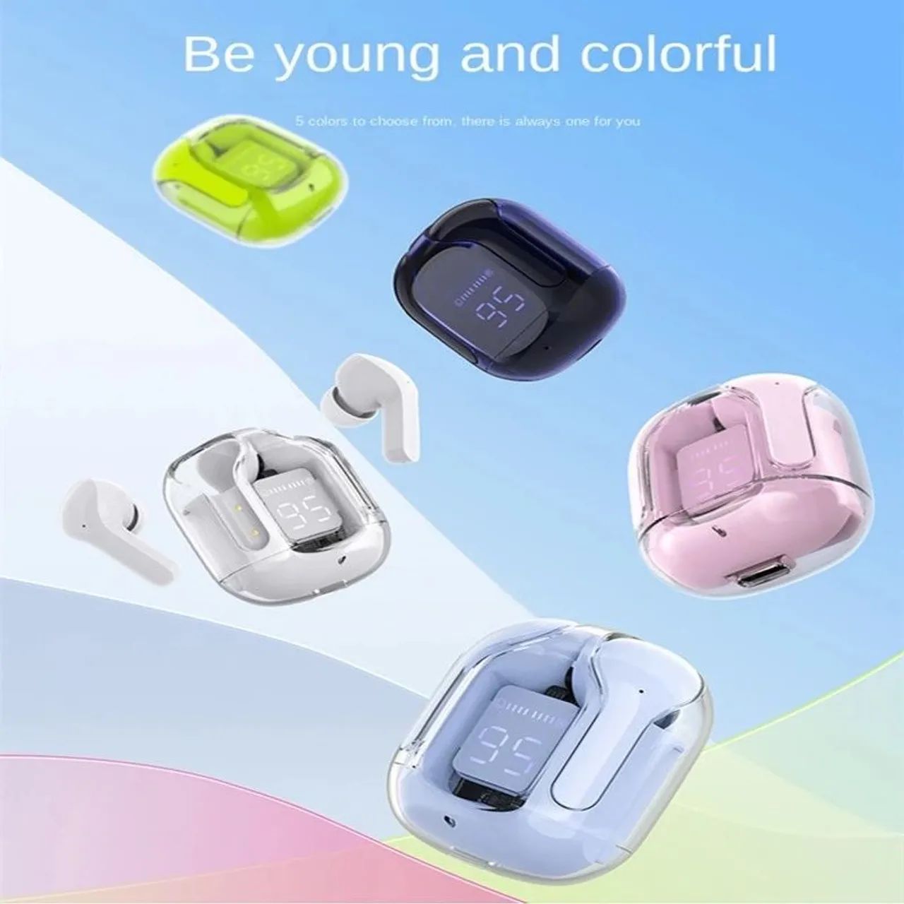 Fones de Ouvido Bluetooth TWS com Display Digital - Novo - Foto 4