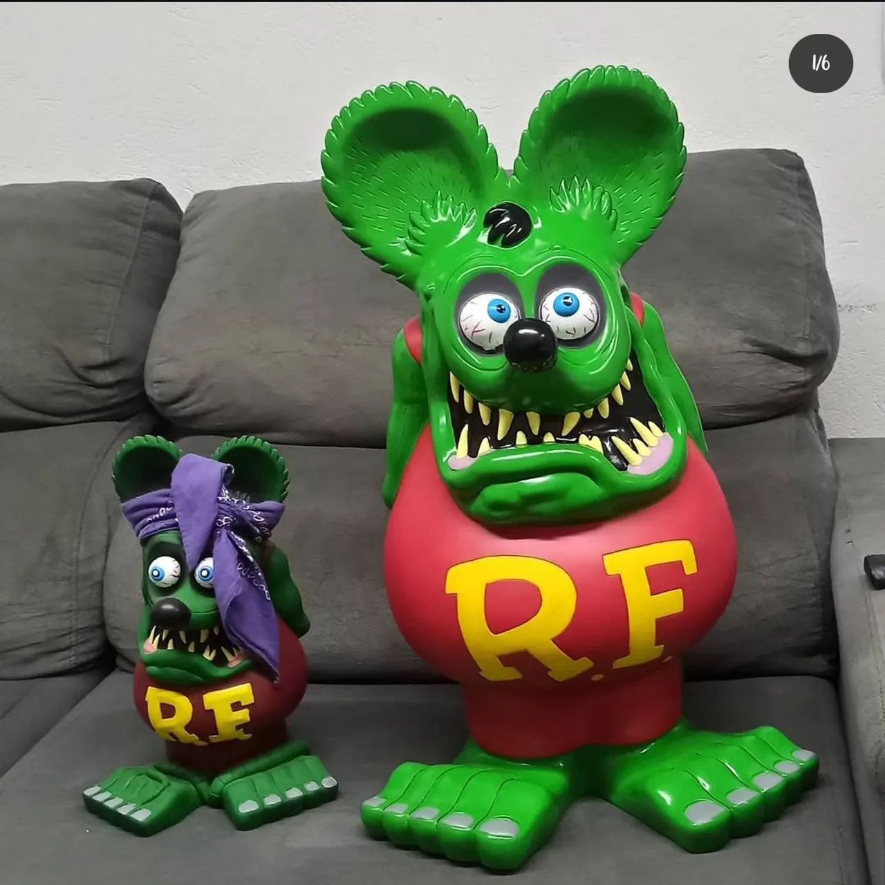 Rat Fink Banc 60CM - Hobbies e coleções - Jardim Japão, São Paulo