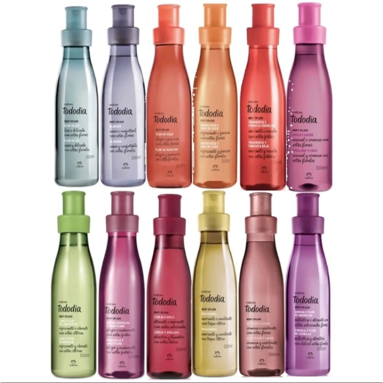 Body Splash Tododia Natura - Fragrâncias Variadas promoção 