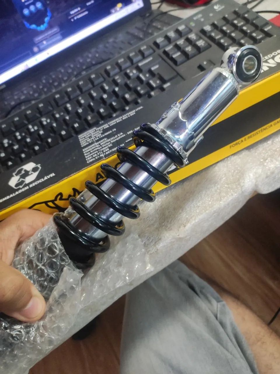  Amortecedor rhino cbx200 1 unidade - Foto 2