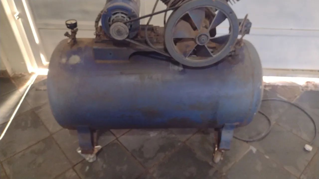 Compressor de ar para pintura - Usado - Foto 4