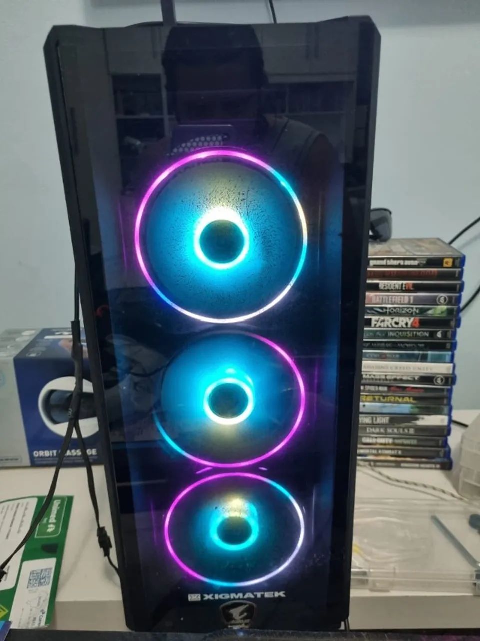 PC Gamer Ryzen 5 3600X | GTX 1650 |TODOS competitivos Full HD 60-120 FPS|Caixas originais